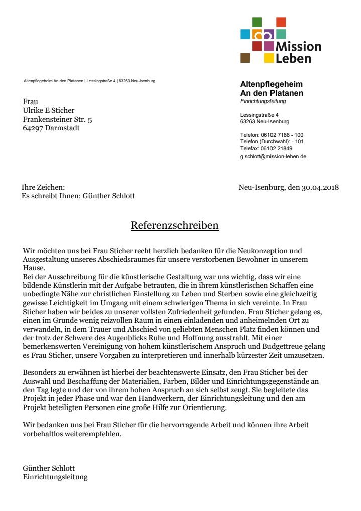 Reference Mission Leben